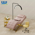 Union Win Beauty Bed Stretchers Eyelashes Massage Tables and Beds Eyelash Extension Salon Luxury Curved Lash Bed