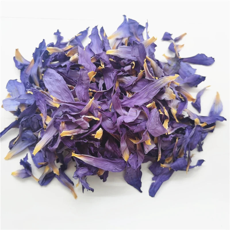 Natural Dried Blue Lotus Flowers Tea Smoke Nymphaea Caerulea