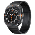 New Titanium Alloy & Silicone Bracelet Band for Samsung for Galaxy Watch 7 47mm Quick Release Button Breathable Strap