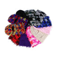 Distressed Knitted Custom Logo Acrylic Balaclava Hip Hop Full Face Ski Mask Women Outdoor Camouflage Fleece Fuzzy Unisex Hat