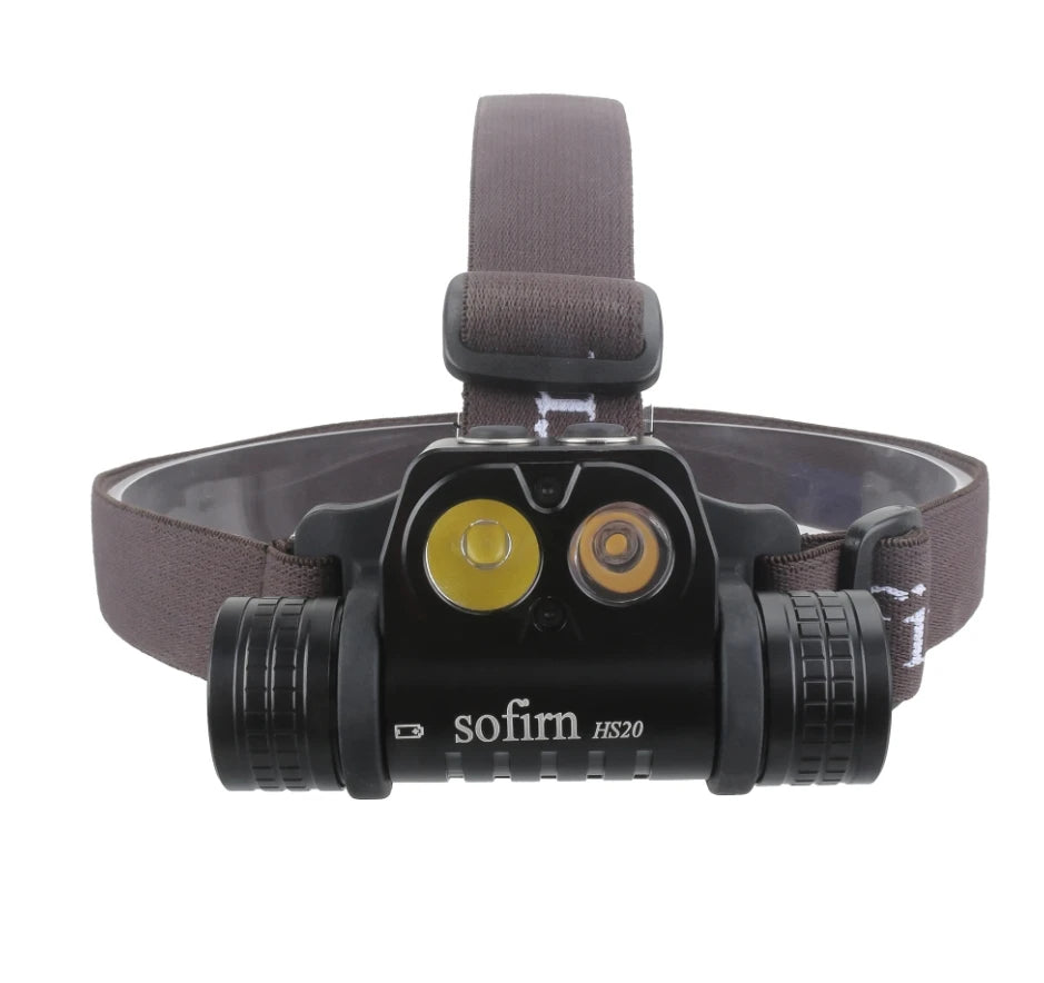 Sofirn HS20 Outdoor Powerful 2700 Lumen IPX8 Waterproof LED Flashlight Long Runtime Smart Headlight Repairing Work Light