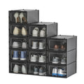 OEM Waterproof Storage Boxes Stackable Cardboard Boxes Foldable Shoe Boxes