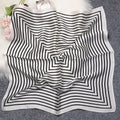 New Fashion Design 100% Mulberry Silk 12momme Silk Square Scarf 53*53cm Head Scarf for Women Silk Luxury