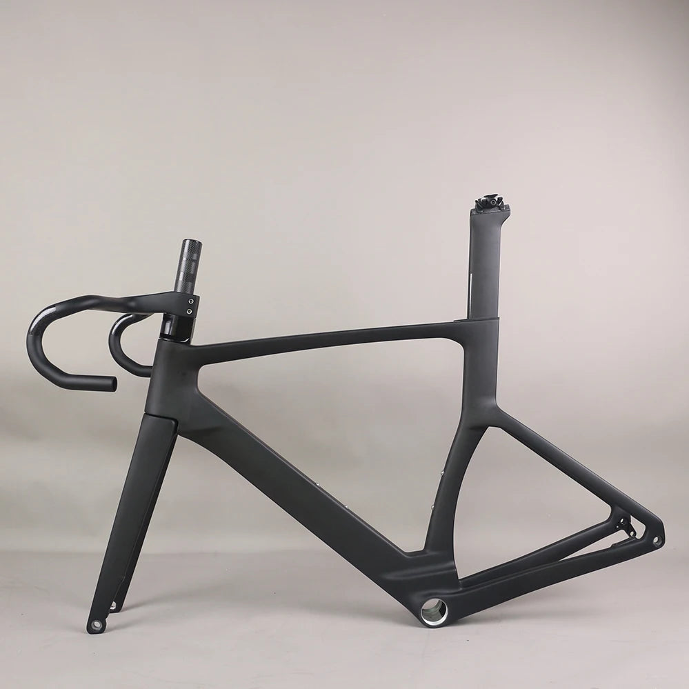SERAPH Bicycle Frame Aero Road Bike Carbon Frame Racing Flat Mount Disc Bicycle Part All Inner Cable T1000 Frameset T47 TT-X38