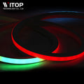 WITOP Manufacturer Wholesale IP67 Rgbic Flexible Strips for Bedroom Wall Buildings Ambient 12v Neon Flex Strip Led Rope Light