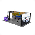 Quick Assmble 20*10ft SEG Trade Show Booth Exhibition Backdrop  Tradeshow Booth Display Custom Stand for Expo