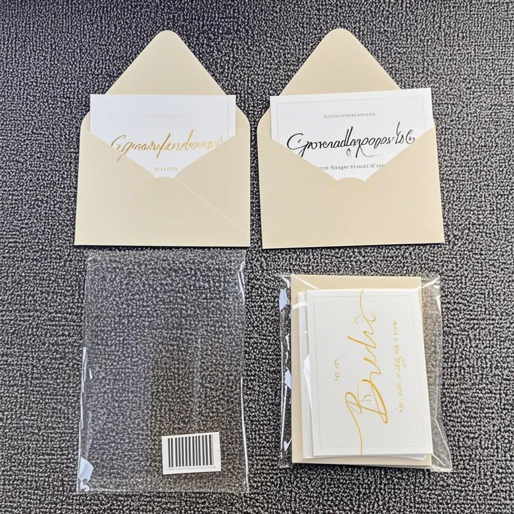 Customized Embroidered Cards  Exquisite Handcrafted Details