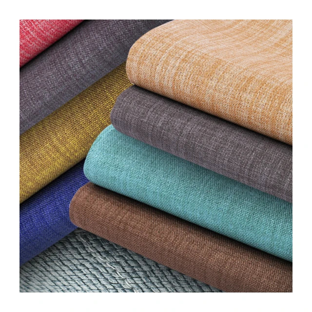 Inherent Fire Retardant Linen Look Blackout Fabric 300CM Wide for Public Buildings