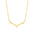Minimalist Fine Jewelry Necklaces Antler Pendant Necklace S925 Silver Elk Necklaces for Women