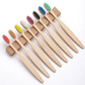 Eco-Friendly Family Pack Small Head Bamboo Charcoal Toothbrush with Soft Nylon Bristles Personalized Box for Home Use