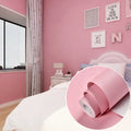 Pink Waterproof Self-Adhesive Wall Stickers Girl's Room and Children's Bedroom Wallpaper Home Decor Paper Wallpaper