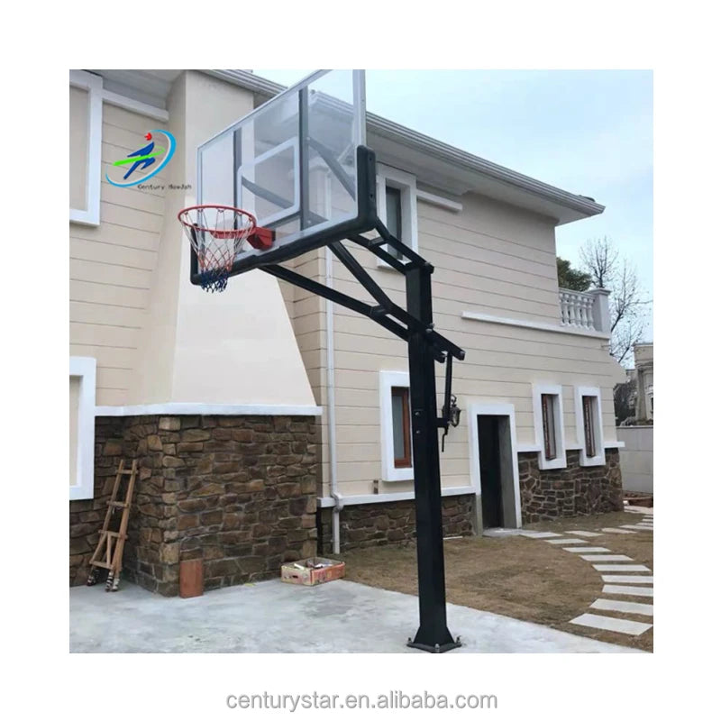 Customize Outdoor Goal Height Football Soccer Basketball Rack Basketball Stand