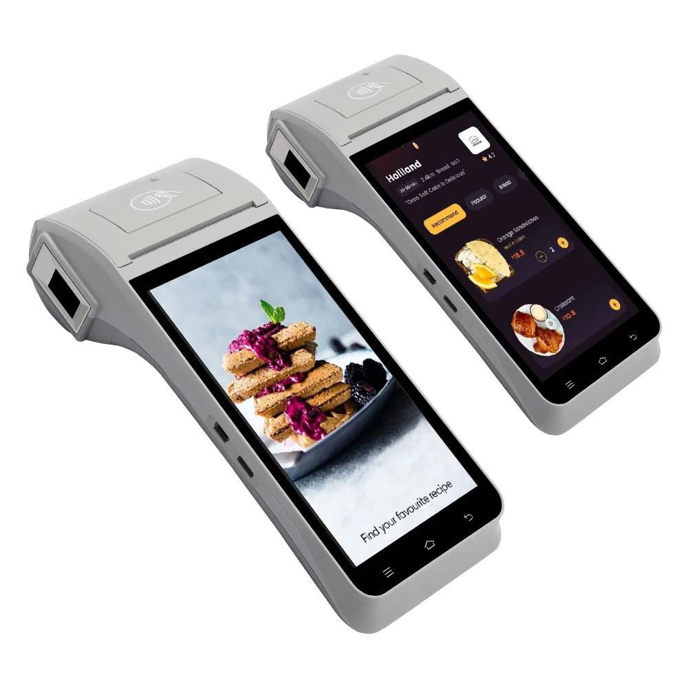 Android Mobile POS Device with NFC and Biometric Fingerprint Module From ZCS Factory