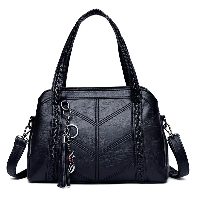 Waterproof comfort PU Material Luxury Bags for Women Famous Brand Handbag