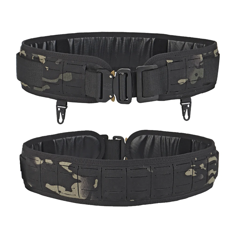 Warrior Assault System Laser Cut Low Profile Tactical Belt Ranger Green