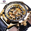 Forsining Watch for Men Waterproof Automatic Mechanical Watches Mens Luxury Relojes Hombre Skeleton Wristwatch Man Clock Relogio