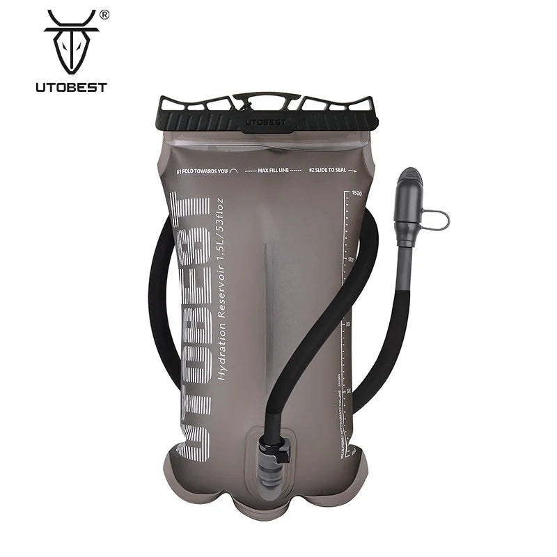 UTOBEST Waterproof Hydration Bladder Resistant Easy to Disassemble TPU Water Bag for Outdoor