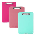 Custom A4 Nurse Clipboard Plastic Clipboard with Storage Open Nursing Clipboard Foldable Storage Folder