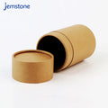 High Quality Recyclable Kraft Paper Cardboard Tube Box Packaging Round Black Paper Tube Packaging