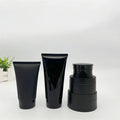 Custom Silk Printing PP Small 15ml 5g 15g 30g 50g 100g Empty Colorful Plastic Black Sample Matt Cosmetic Cream Soft Tube