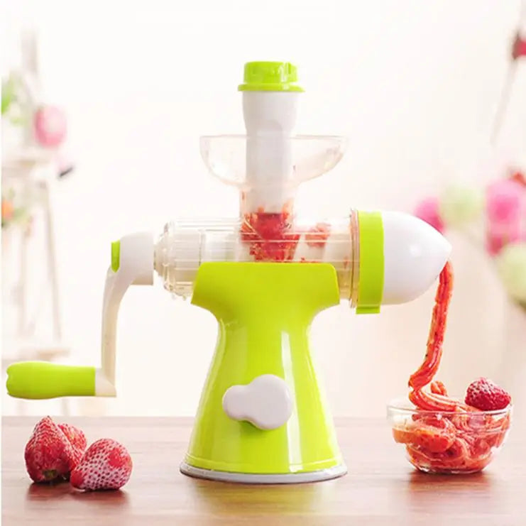 Multi-function Manual Fruit Extractor Lemon Orange Juice Blender Home Kitchen Healthy Life Hand Crank Juicer