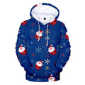 EVERTOP Custom Christmas Anime Hoodie 6XL Men's Sweatshirts Designer Streetwear Veste Homme OEM/ODM Christmas Hoodie for Spring