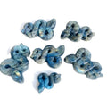 Wholesale Natural Blue Crystal Carving Animal Energy Gemstone Snakes Statue Labradorite Snake for Decoration