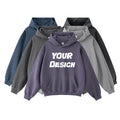 Oem Streetwear Heavy Washed Hoodie Oversized Hoodie Vintage Men Heavyweight French Terry Hoodie Custom