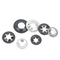 304 Stainless Steel Bearing Clamp Starlock Washer Internal Tooth Lock Washers Quick Speed Push on Star Locking Washer M4 M12