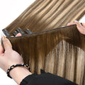 12A Russian Virgin Cuticle Aligned Clip in Hair Extensions Genius Weft Clip in Human Hair Extensions