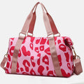 Trendy Graceful Weekender Tough Duffle Bag Polyester Carry-on Travel Bag with Zipper Closure Deep Volume Duffel Bag