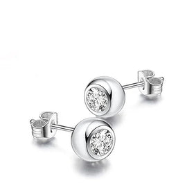 New F136 Titanium Butterfly Button Jewelry G23 Ball Pattern Body Piercing with 5A Zirconia Fashion Piercing Jewelry