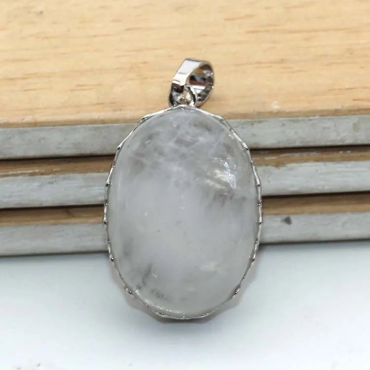 2025 Designer Handmade Charorite Natural clear quartz gemstone 925 sterling silver jewelry Silver plated Crystal Pendent crystals wholesale bulk