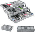 Multi Level Smart Expandable Junk 3 Tier Drawer Organizer