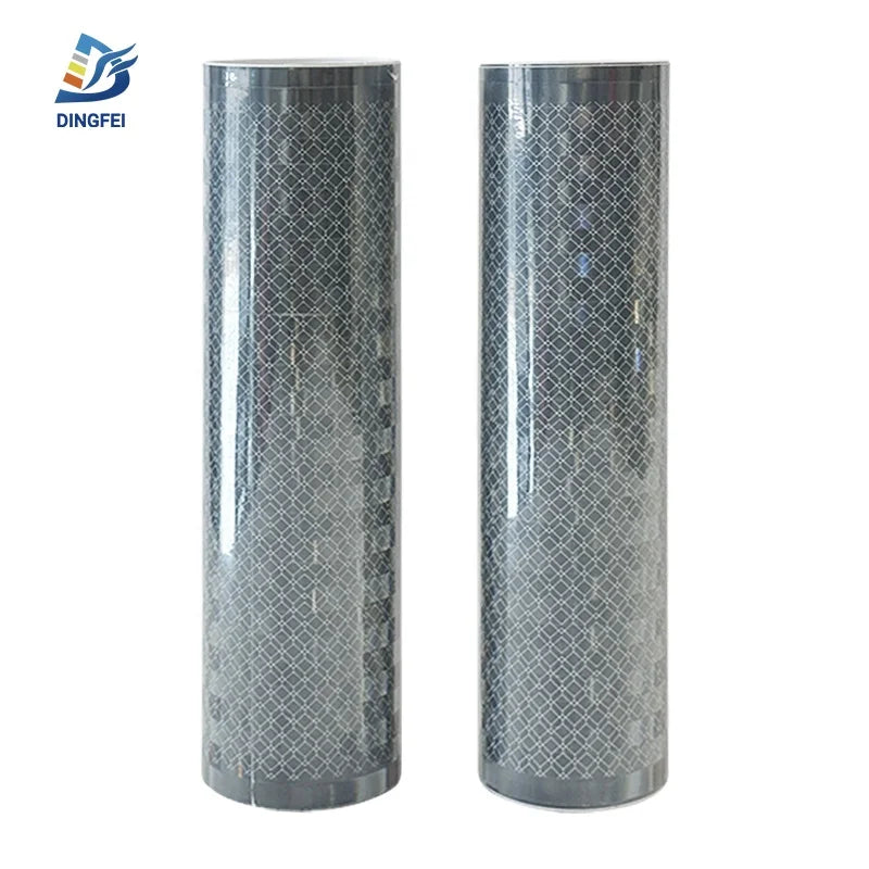 High Intensity Self-adhesive Micro Prismatic Sliver Aluminized Reflective Sheet Reflective Sheeting for Radium Reflective Tape