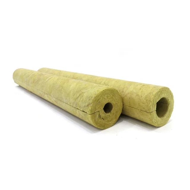 ASTM Standard Mineral Wool Thermal Insulation Material Rock Wool Steam Pipeline Insulation