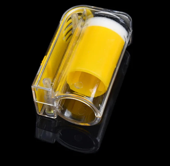 Korean Type Plastic Queen Rearing Queen Marking Bottle Queen Marking Tube Yellow Color Queen Marking Bottle