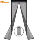 China Factory's Magnetic Mesh Screen Door Anti-Mosquito Netting Full Frame Hook Loop Top Lace Cheap Price Made Durable Polyester