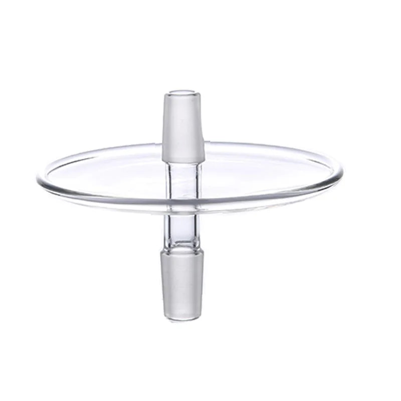 High Quality Wholesale Dia 14mm Glass Hookah Tray Mirror Shisha Plate Charcoal Narguile Accessories Free Shape Technics