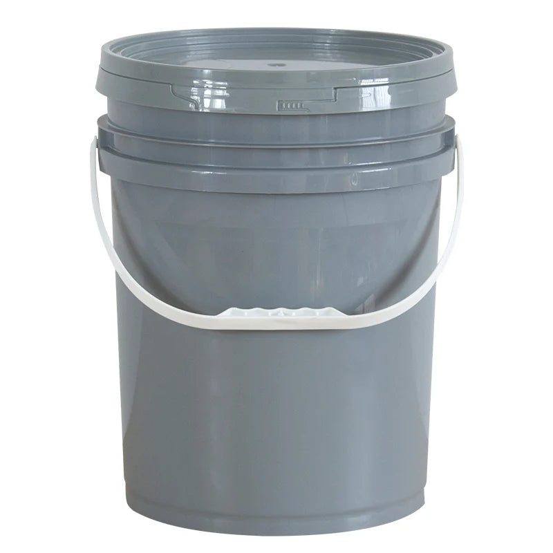 Factory Wholesale High Quality Thickened 20 Liter Food Grade 5 Gallon Plastic Pail Bucket With Lid Handle for Paint Oil