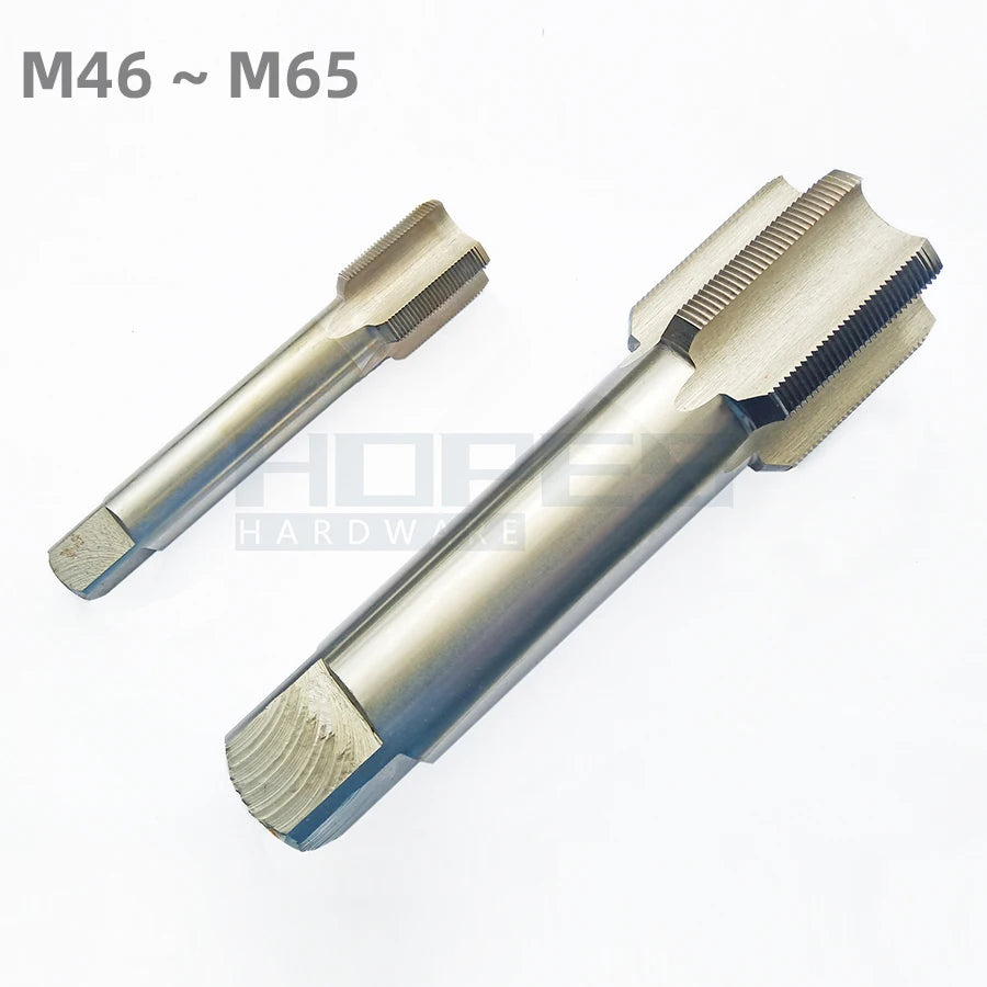 HSS6542 Straight Flute Screw Thread Taps M46 M47 M48 M49 M50 M51 M52 M53 M54 M55 M56 M57 M58 M59 M60 M62 M63 M64 M65