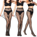 Bulk Sale Cheap Price Multi Style Pantyhose Sexy Thin Sheer Hollow Out Fishingnet Mesh Pantyhose Stockings for Women