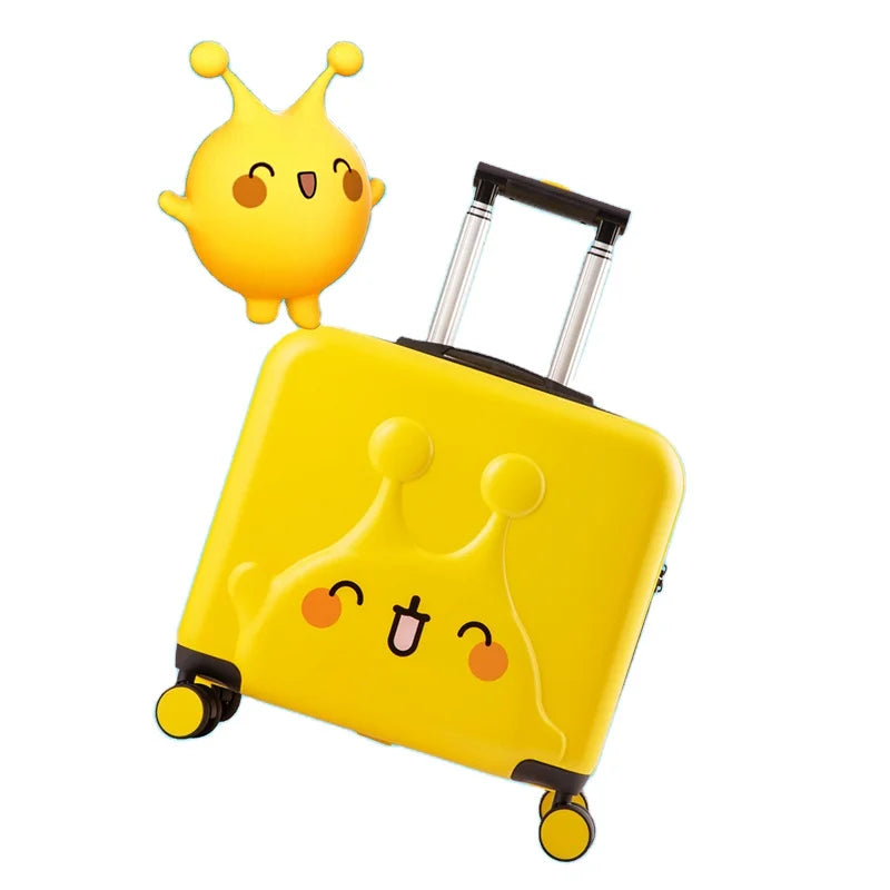 Superctue High Quality Luggage Bag Kids Bags Travel Trolley School Bag With Wheels Kids Luggage Suitcase for Girls