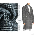 Modern Design Favorable Price Wool Polyester Blended Yarn Dyed Check Fabric for Coat