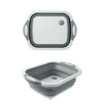 Foldable Sink Can Be Used to Wash Dishes Collapsible Cutting Board Foldable Drain Basket for Kitchen Sink