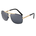 2024 New Vintage Metal square Sunglasses Men Fashion Glasses 0256