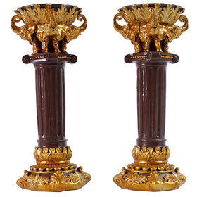 Cross-border Roman Pillar Greek Columns Classic Greek Statues Sculpture Wedding Home Garden Resin Garden Decoration