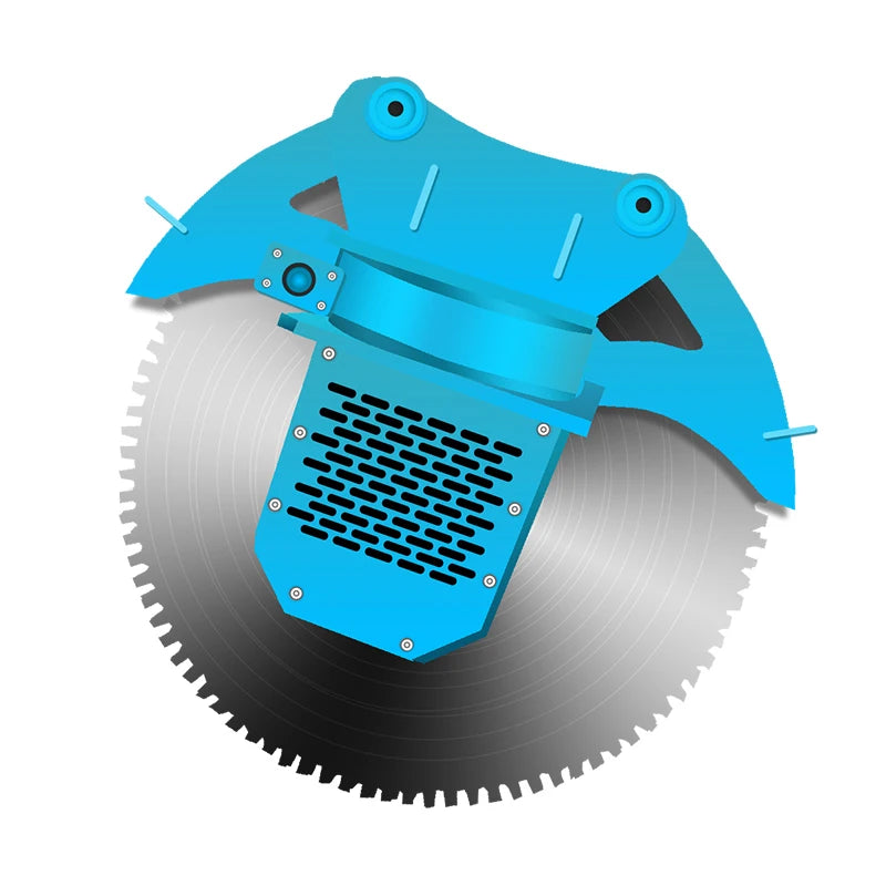 Hydraulic Excavator Attachment Rock Disc Saw with Low Price