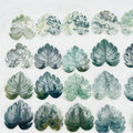 Wholesale Natural Leaf Shape Green Moss Agate Crystal Hand Carved Leaf Home Decoration