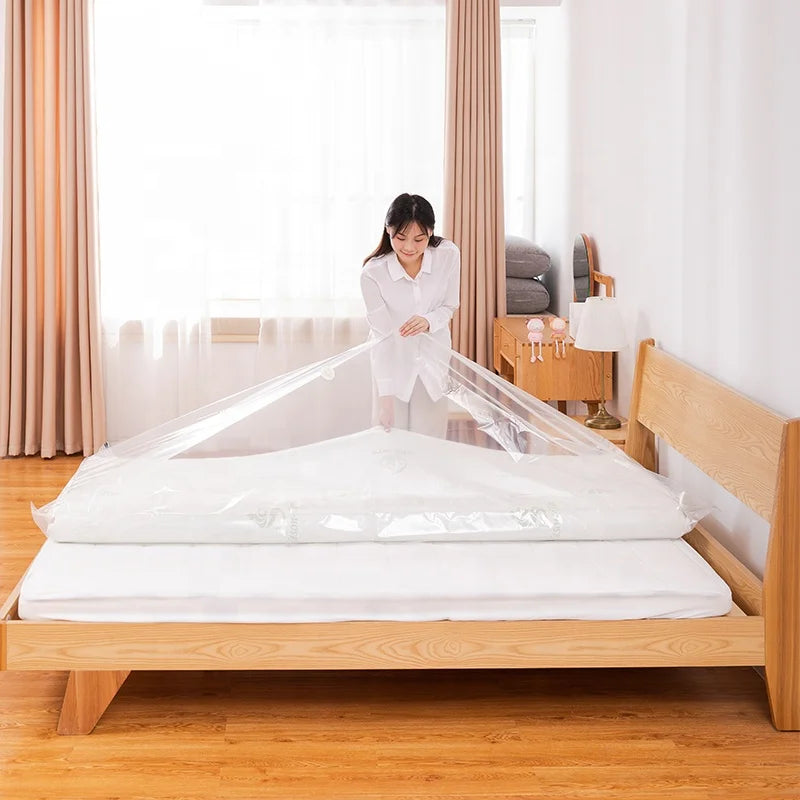 Eco Friendly 7 Wire PA+PE Vacuum Bag Manufacturer Compression Vacuum Storage Bag for Mattress Storage Bags